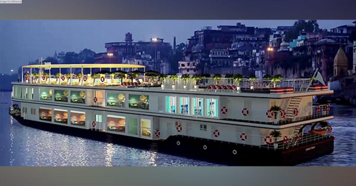 Ganga Vilas Cruise not stuck in Bihar, cruise docked for tourists to explore shoreline